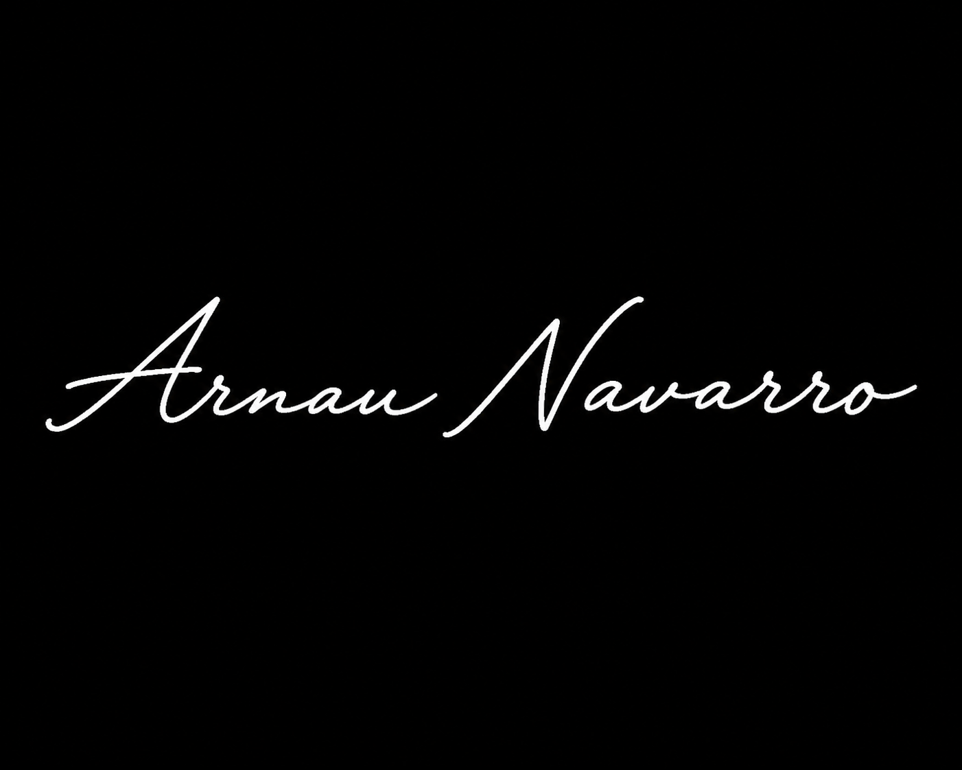 Firma de Arnau Navarro